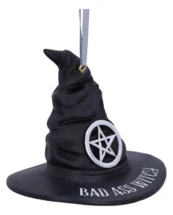 Bad Ass Witch Hängedeko Ornament 9cm 11 Bad Ass Witch Hängedeko Ornament 9cm -Halloween Dekorations Geschäft bad ass witch haenge ornament bad ass witch hanging ornament hexendeko 53382 04