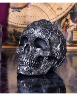 Baphomet's Worship Totenschädel 19,5cm -Halloween Dekorations Geschäft baphomets worship totenkopf baphomets woreship totenschaedel baphomets worship skull 53448 07