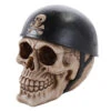 Biker Totenschädel Mit Helm -Halloween Dekorations Geschäft biker totenkopf mit helm biker totenschaedel mit helm biker skull with helmet 51576 01