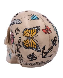 Calavera Tattoo Totenkopf Sparkasse -Halloween Dekorations Geschäft calavera tattoo totenschaedel sparkasse calavera tattoo totenkopf spardose calavera tattoo skull fund 39512 03