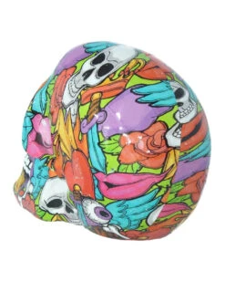Calypso Pop Art Totenkopf 11 Calypso Pop Art Totenkopf -Halloween Dekorations Geschäft calypso pop art totenschaedel calypso pop art totenkopf calypso pop art skull 50728 04