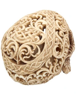 Celtic Decadence Totenschädel 18,5cm -Halloween Dekorations Geschäft celtic decadence totenkopf celtic decadence totenschaedel celtic decadence skull 53391 05