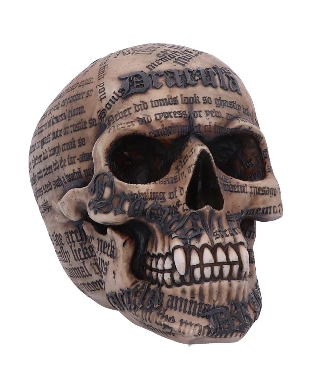 Dracula Totenkopf Mit Bram Stoker Zitaten 3 Dracula Totenkopf Mit Bram Stoker Zitaten