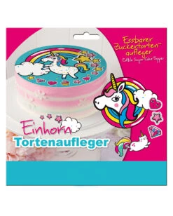 Einhorn Kuchenaufleger