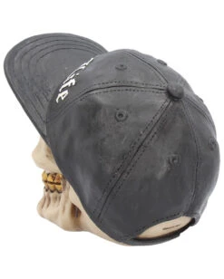 Gangster Totenschädel "Thug Life" 15,8cm 11 Gangster Totenschädel "Thug Life" 15,8cm -Halloween Dekorations Geschäft gangster totenkopf gangster totenschaedel gangster skull skull with gold teeth 53388 04