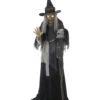 Spooky Witch Halloween Animatronic -Halloween Dekorations Geschäft greifende hexe halloween animatronic halloween figur mit sound und bewegung lunging haggard witch 26771