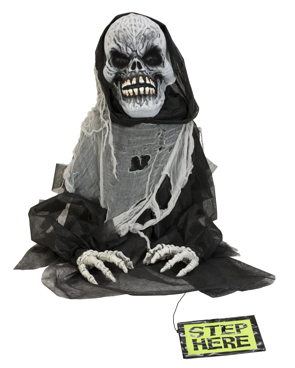 Skelett Reaper Ground Breaker Halloween Animatronic 68cm 6 Skelett Reaper Ground Breaker Halloween Animatronic 68cm – Bild 4