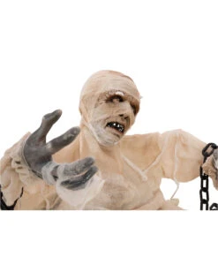 Mumie Halloween Animatronic 40cm -Halloween Dekorations Geschäft groundbreaker mumie animatronic 40cm halbierte mumie halloween dekofigur animated mummy 36298 05