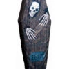 Halloween Sarg Zum Aufhängen 152cm -Halloween Dekorations Geschäft haengesarg mit skelett aufdruck 152cm skeleton hanging coffin halloween sarg zum aufhaengen 54205