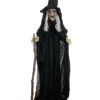 Halloween Figur Hexe Agatha 180cm -Halloween Dekorations Geschäft halloween animatronic hexe agatha 180cm halloween und horror deko und animierte props halloween props 52978