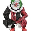 Hockender Horror Clown Animatronic Mit Bewegung 1 Hockender Horror Clown Animatronic Mit Bewegung -Halloween Dekorations Geschäft hockender horror clown animatronic mit bewegung licht und sound 37580