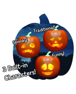 Jabberin Jack Animierter Halloween Kürbis -Halloween Dekorations Geschäft jabberin jack sprechender halloween kuerbis jabberin jack animated halloween pumpkin halloween deko und halloween animatronics 51656 3