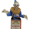 Jack In The Box Halloween Animatronic -Halloween Dekorations Geschäft jack in the box halloween animatronic halloween und horror deko scary clown in box animated prop 51254