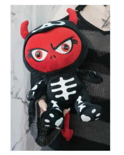 KILLSTAR Gloom Teufel Aus Plüsch 7 KILLSTAR Gloom Teufel Aus Plüsch -Halloween Dekorations Geschäft killstar gloom pluesch teufel gloom plush devil gothic deko gothic merchandise 50254 03