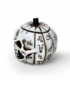 Kürbis Totenkopf Miniatur Figur 3cm -Halloween Dekorations Geschäft kuerbis totenkopf miniatur figur kuerbis totenschaedel miniatur figur pumpkin skull miniatur figurine 50853 03