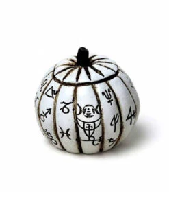 Kürbis Totenkopf Miniatur Figur 3cm -Halloween Dekorations Geschäft kuerbis totenkopf miniatur figur kuerbis totenschaedel miniatur figur pumpkin skull miniatur figurine 50853 04