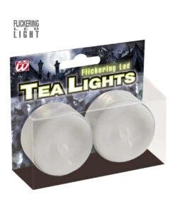 LED Deko Teelichter 2 St. -Halloween Dekorations Geschäft led teelichter halloween deko led tee lights led kerzen online kaufen 18842 02