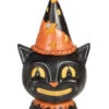 Johanna Parker Katze Mit Leuchtendem Spitzhut 20cm -Halloween Dekorations Geschäft leuchtende johanna parker katze mit spitzhut 20cm light up hat fellow johanna parker cat 54058