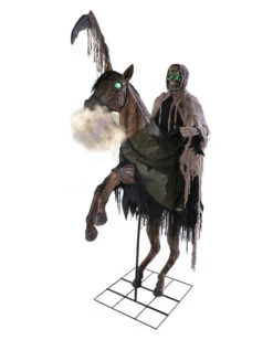 Reitender Tod Halloween Animatronic -Halloween Dekorations Geschäft reitender tod halloween animatronic reapers ride animated prop professionelle halloween deko halloween dekoration 39795