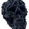 Relief Totenschädel Mit Frauen -Halloween Dekorations Geschäft relief totenkop mit frauen relief totenschaedel mit frauen totenkoepfe online kaufen black skull with woman 37024 01