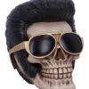 Rock 'n' Roll Totenschädel 17cm 2 Rock 'n' Roll Totenschädel 17cm -Halloween Dekorations Geschäft rock n roll totenkopf rock n roll totenschaedel rock n roll skull rockabilly wohnaccessoire 53392 01