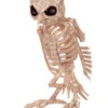 Skelett Eule -Halloween Dekorations Geschäft skelett eule als halloween deko skeleton owl halloween tischdeko 39346 01