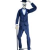 Gentleman Skelett Mit Zylinder Halloween Animatronic 200cm -Halloween Dekorations Geschäft skelett gentleman halloween animatronic dapper mr skeleton halloween animated prop halloween und horror deko 53000