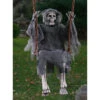 Geister Skelett Auf Der Schaukel 2 Geister Skelett Auf Der Schaukel -Halloween Dekorations Geschäft skelett geist auf der schaukel gruseliges gespenst als halloween deko figur 24960