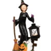 Wandernde Hexe Mit Besen & Laterne Teelichthalter 37cm 1 Wandernde Hexe Mit Besen & Laterne Teelichthalter 37cm -Halloween Dekorations Geschäft spooky teelichthalter hexe mit besen und laterne 37cm spooky tea light holder witch with broom and lantern 54084