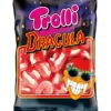 Trolli Dracula 200g -Halloween Dekorations Geschäft trolli dracula gebisse im beutel trolli vampirgebisse halloween suesswaren 25256