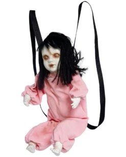Animierte Zombie Puppe Zum Umschnallen 57cm 8 Animierte Zombie Puppe Zum Umschnallen 57cm -Halloween Dekorations Geschäft zappelnde zombie puppe zum umschnallen fidgeting zombie strap on doll halloween animatronic rucksack 53370 3
